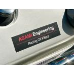 アサミエンジニアリング・ロゴステッカー (シルクスクリーン）