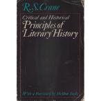 Critical and Historical Principles of Literary History