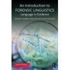 Introduction to Forensic Linguistics : Language in Evidence :