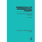 Essentials of Grammatical Theory: A Consensus View of Syntax and Morphology