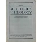 Modern Philology volume XLVIII August 1951 Number4