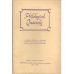 Philological Quarterly : Volume XL April 1961 Number 2