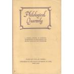 Philological Quarterly : Volume XLII April 1963 Number 2