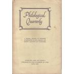 Philological Quarterly : Volume XLIV April 1965 Number 2