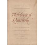 Philological Quarterly : Volume XLVIII January 1969 Number 1