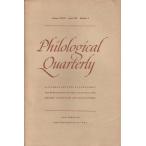 Philological Quarterly : Volume XLVIII April 1969 Number 2