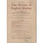 The review of English studies : a quarterly journal of English literature and the English language volumeXIII number50 may1962