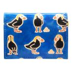 ( обновленный ) гора кожа ягненка футляр для карточек etopi licca рисунок ( голубой )( почтовая доставка соответствует )