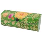  гора кожа ягненка очки кейс mimo The . цветочный принт ( зеленый )