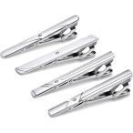  галстук булавка 4 шт. комплект серебряный модный булавка для галстука нержавеющая сталь бизнес бесплатная доставка 