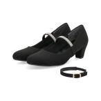 marie claire bis Мали * clair винт женский 3WAY туфли-лодочки ремень . замена 3 согласно организовать возможно стразы ремешок 125306 черный / черный 