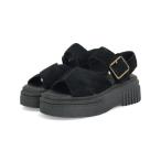 Clarks クラークス EVAMAR WISH レディース厚底サンダル スエード レザー エヴァマーウィッシュ 26181199 ブラックスエード