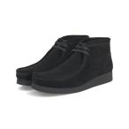 ショッピングクラークス Clarks クラークス WALLABEEEVO BT メンズシューズ(ワラビーエヴォブーツ) 26172823 ブラックスエード