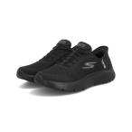 SKECHERS スケッチャーズ SLIP-INS スリップインズ GO WALK FLEX-GRAND ENTRY 軽量 幅広 レディーススニーカー ゴーウォークフレックス 124836W ブラック