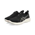 ASICS WALKING GEL-FUNWALKER W078 широкий 3E легкий женский прогулочные туфли спортивные туфли гель вентилятор War машина 1292A078 001 черный / "теплый" белый 