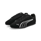 ショッピングPUMA PUMA プーマ CATCH SOLEIL SD 軽量 レディーススニーカー 薄底 ロープロファイル キャッチソレイユスエード 403955 03 プーマブラック/プーマホワイト