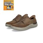 ショッピングSlip SKECHERS スケッチャーズ SLIP-INS スリップインズ HASTING-RORY 軽量 メンズスニーカー カジュアルシューズ 205211 CDB [HF] ダークブラウン