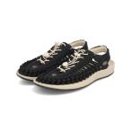 KEEN キーン UNEEK CANVAS メンズスポーツサンダル アウトドア ユニークキャンバス 1028564 ブラック/バーチ