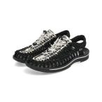KEEN キーン UNEEK 軽量 メンズスポーツサンダル アウトドア ユニーク 1030574 ブラックレイヴンペイズリー