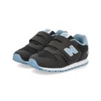 ショッピングニューバランス キッズ new balance ニューバランス IZ373 ベビースニーカー 子供靴 ワンベルト キッズシューズ ストラップ IZ373PJ2 ブラック/ブルー