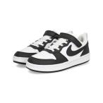 NIKE Nike COURT BOROUGH LOW RECRAFT PS Kids спортивные туфли ребенок обувь туфли с ремешками пальто BORO -LOWli craft PS DV5457-131 белый / черный 