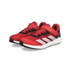 adidas アディダス FAITO EL K 軽量 キッズスニーカー 運動会 子供靴 ファイトELK JQ8104 ベタースカーレット/シルバーメタリック/コアブラック