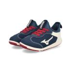 ショッピングSlip mizuno ミズノ PLAMORE SLIP-ON サッと履ける スルピタGO キッズシューズ スニーカー プレモアスリッポン C1GD2334