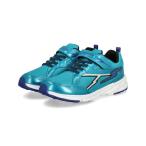 SUPERSTAR スーパースター バネのチカラ キッズスニーカー 軽量 幅広3E 子供靴 運動会 運動靴 ストラップシューズ SS J7208G ターコイズ