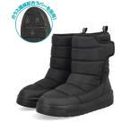 MADFOOT! マッドフット キッズ ウィンターブーツ 耐水 幅広3E ガラス繊維配合ソール あったか中わた入り スノーシューズ 防寒 252005 ブラック