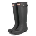 ショッピングハンター HUNTER ハンター WOMENS ORIGINAL TALL レディースレインブーツ 完全防水 ウィメンズオリジナルトール WFT1000RMA BLK ブラック