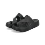 crocs クロックス GETAWAY PLATFORM TOE LOOP レディーストングサンダル 厚底(ゲッタウェイプラットフォームトーループ)