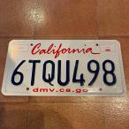  номерной знак California 6TQU498 M41 USED товар номерная табличка calfornia интерьер America смешанные товары Гаваи смешанные товары usdm jdm hdm moon I z