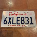  номерной знак California 6XLE831 M44 USED товар номерная табличка calfornia интерьер America смешанные товары Гаваи смешанные товары usdm jdm hdm moon I z