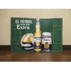 コロナビール サッカー 角 E71 メタルサイン フードトラック キッチンカー ディスプレイ 看板 アメリカ雑貨 サインプレート corona インテリア ダイナー