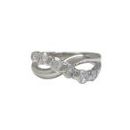  кольцо кольцо Pt900( платина ) бриллиант 1.00ct [ полный размер ]15 номер слабый б/у бесплатная доставка ломбард лот 