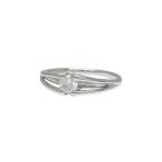  кольцо кольцо Pt1000( платина ) бриллиант 0.30ct [ полный размер ]11.5 номер б/у произведена отделка бесплатная доставка ломбард лот 