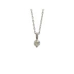  колье Pt950( платина ) бриллиант 0.10ct цепь длина [ полный размер ] самый длинный 44.6cm б/у бесплатная доставка ломбард лот 