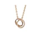 Cartier Cartier baby Rav колье K18PG( розовое золото ) цепь длина [ полный размер ]43.7cm б/у произведена отделка бесплатная доставка ломбард лот 