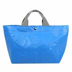 FLOWERS lab マルシェバッグ トートバッグ Marche Bag 日本製 国産 ブルー × グレー