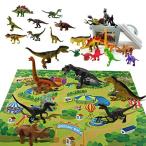 恐竜 おもちゃ 31個セット 人気 大きい アニア トリケラトプス　ティラノサウルス・レックス ヴェロキラプト
