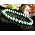 Yahoo! Yahoo!ショッピング(ヤフー ショッピング)ラリマー/天然石ブレスレット/6〜7mm（お得！写真より大きい）