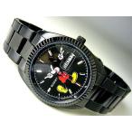 Yahoo! Yahoo!ショッピング(ヤフー ショッピング)≪完売御礼≫腕時計【DISNEY_Y】オールドミッキーマウス腕時計/ディズニー公認ライセンス品/ブラック