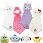  петля полотенце Sanrio герой эмблема круг . микро петля имеется полотенце для рук шнурок имеется Kitty черный mi Cinnamoroll My Melody подвешивание ниже полотенце 