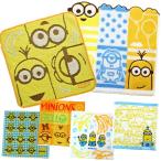 MINION ミニオン タオルハンカチ ミニオンズ キャラクター ミニタオル USJ はんかち 25×25cm 丸眞