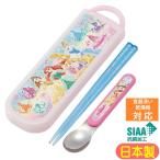 コンビセット プリンセス CCA1AG スケーター 22 ディズニー キャラクター 箸＆スプーン 抗菌 スライド式 食洗機対応 日本製