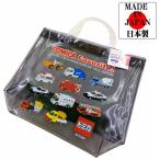 プールバッグ トミカ ビニール 角型 TOMICA キャラクター ビーチバッグ 子供 水着入れ BTM5-1250 マルヨシ 日本製 ブラック