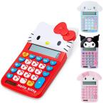  Sanrio лицо форма ключ калькулятор 12 колонка счет машина налог счет инструкция по эксплуатации с гарантией . Hello Kitty My Melody Cinnamoroll черный mi герой товары 