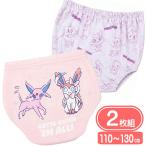 ポケモン 女児 ショーツ 2枚組 アイリン 36992 きゃらふるインナー パンツ 下着 インナー 綿100 女の子 ニャオハ エーフィ ニンフィア グッズ
