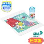 おしぼりセット アリエル OA5AG スケーター ディズニー プリンセス キャラクター ケース付 おしぼり タオル 遠足 抗菌 キッズ