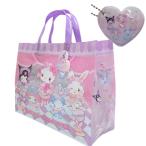  бассейн сумка Sanrio герой z вставка есть прямоугольник пляж сумка большая сумка высота волна klieito купальный костюм inserting купальный костюм сумка 143423 лиловый 
